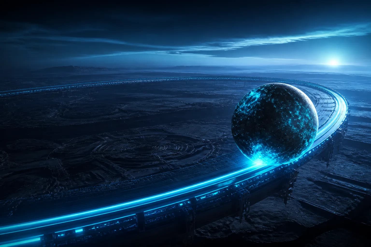 A twenty-four-hour maglev circuit